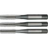 Hand Tap Set , 5/16in. x 18, UNC, High Speed Steel, Bright, Set of 3 thumbnail-0