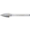 Carbide Burr, Uncoated, Chipbreaker, 10.0mm, Pointed Tree thumbnail-0