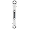 Double End, Ratchet Ring Spanner, 10 x 11mm, Metric thumbnail-1
