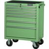 Roller Cabinet, Classic Range, Green, 7 Drawers, (H) 890mm x (W) 460mm x (L) 690mm thumbnail-0