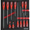 12 Piece Pro-Torq Screwdriver Set in 2/3 Width Foam Inlay for Tool Cabinets thumbnail-0