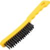 4-ROW PLASTIC HANDLE WIRE SCRATCH BRUSH thumbnail-0