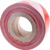 Non-Adhesive Barrier Tape, PVC, Red/White, 75mm x 500m thumbnail-1